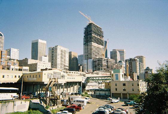 City view from behind the Market.