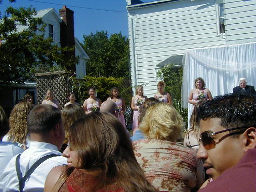 The bridesmaids.