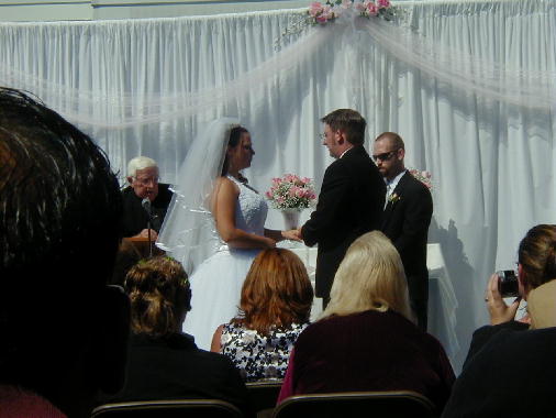 The ring ceremony.