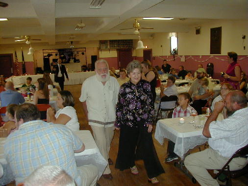 The grandparents of the bride.