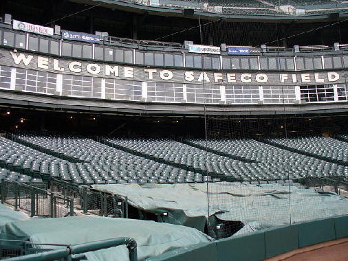 The stadium.