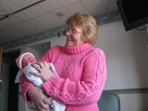 Grammie has another girl to spoil.