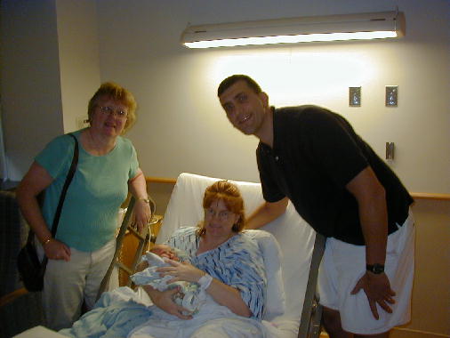 Grammie gives her congratulations.