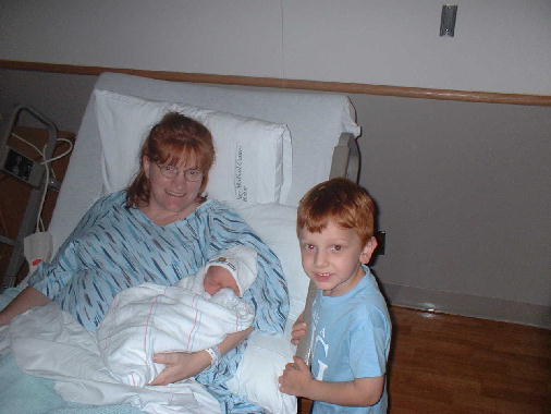 Next he meets his big brother.
