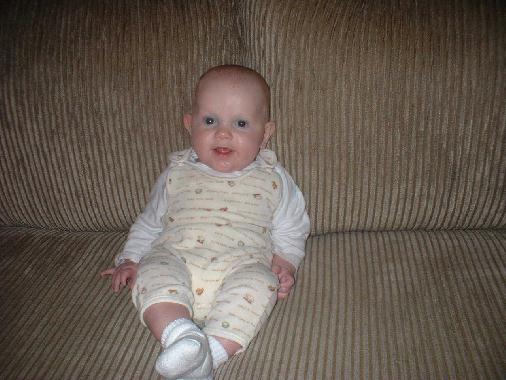 I told  you I can sit by myself.