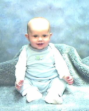 Michael's seven month portrait 1