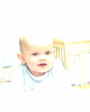 Michael's seven month portrait 3