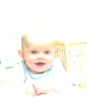 Michae's seven month portrait 4.