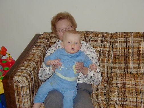 Nanny with Michael.