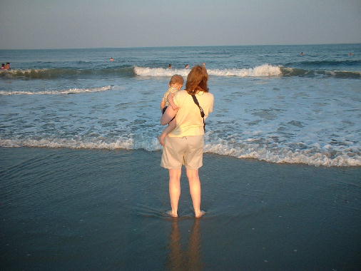 A first look at the ocean.