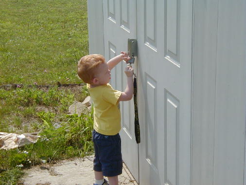 Now he wants his dad's tractor.