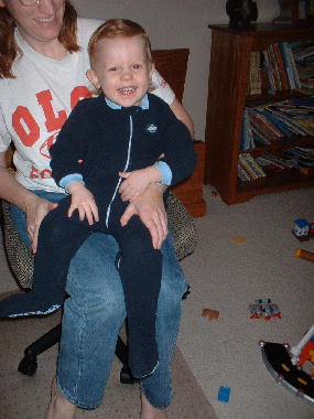 Looking good in his Old Navy.