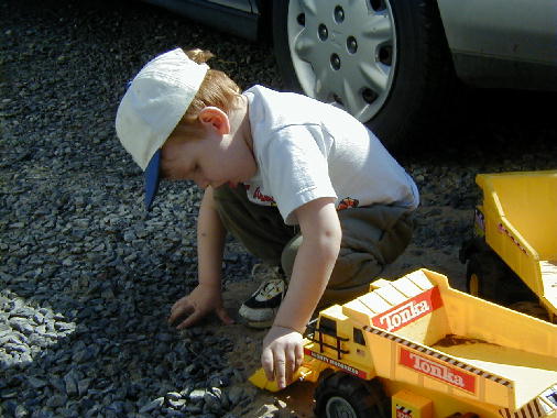 Michael's Excavating hard at work.