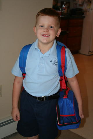 Ready for school.