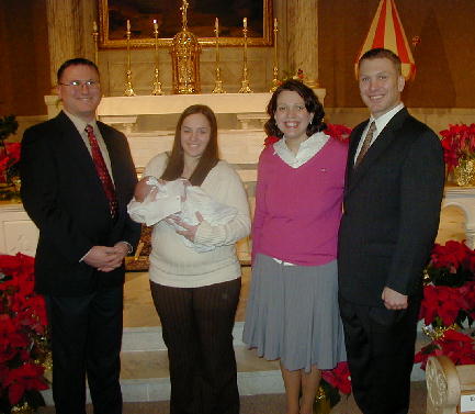 Godparents and parents