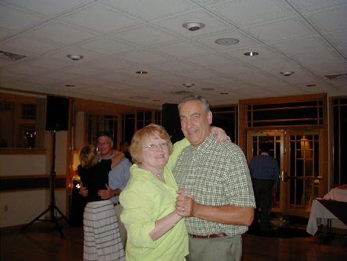 Grammie and Oldlad dance to "Moon River".