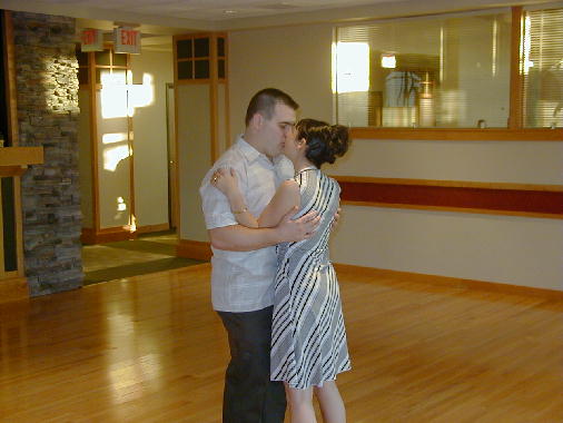 The first dance.