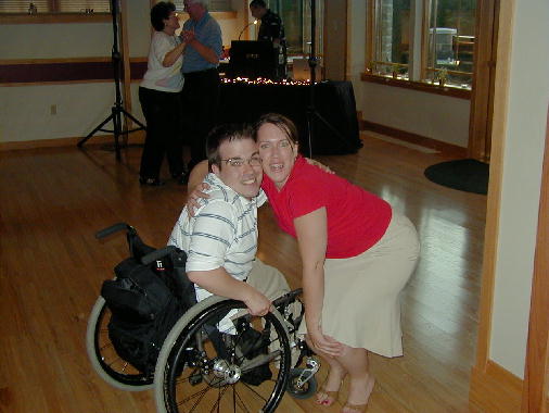 Jeff and Annie hit the dance floor.
