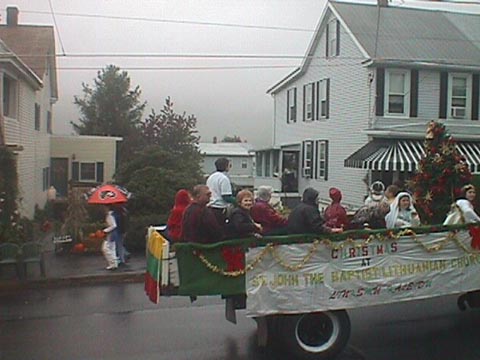 St. John's Lithuanian Church Float.