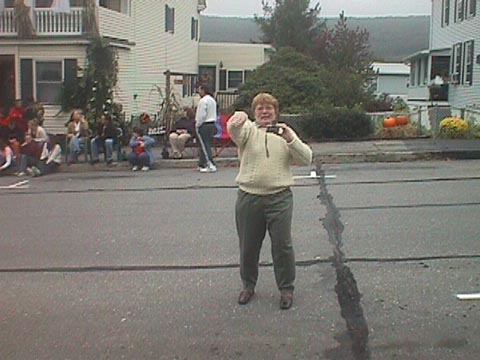 Mom taking the group shot.