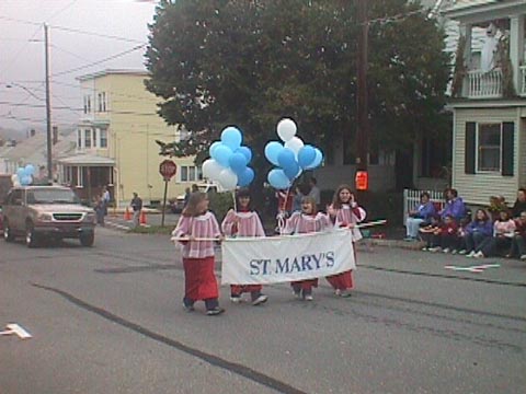 Catherine leading St. Mary's