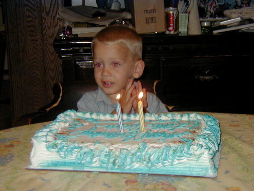 Now can I blow out the candles?