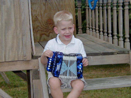 Richie sings the blues.