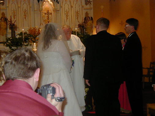Exchange of vows.