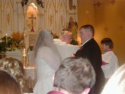 Nuptial blessing.